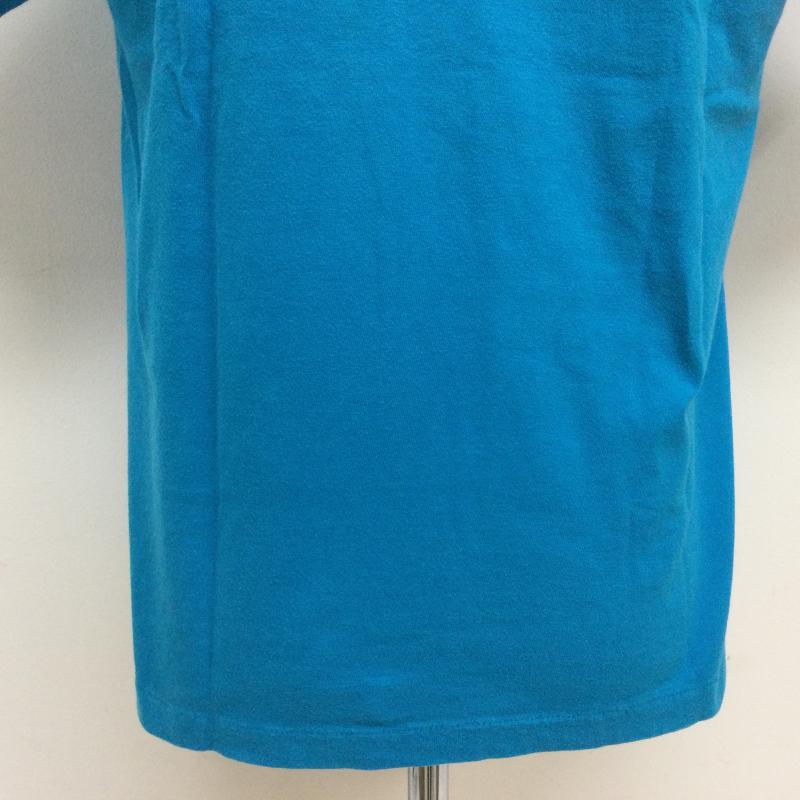 ヘインズ HANES Tシャツ 半袖 90年代 BEEFY-T ヘインズビーフィータグ newyorkロゴ刺繍 半袖Tシャツ ヴィンテージ TEE M ロゴ、文字 青 / ブルー / blue メンズ USED 古着 中古 50108911