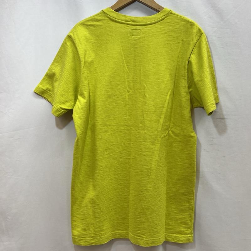 シュプリーム Supreme Tシャツ 半袖 16AW Vertical Logo Tee ヘビーオンスコットン ロゴ Ｔシャツ L 黄緑 / イエローグリーン / メンズ USED 古着 中古 50109009