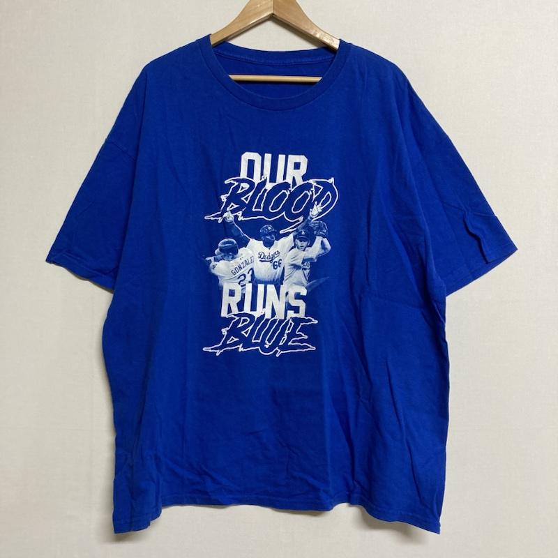 ＵＳフルギ US古着 Tシャツ 半袖 半袖 プリント Tシャツ プリント 青 / ブルー / blue メンズ USED 古着 中古 50109098