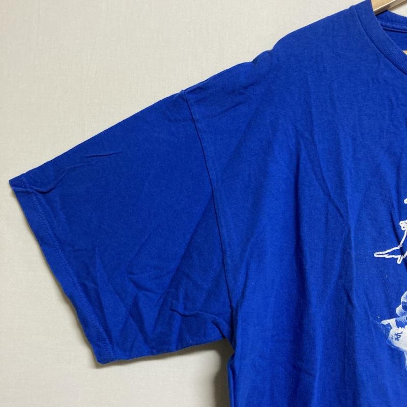 ＵＳフルギ US古着 Tシャツ 半袖 半袖 プリント Tシャツ プリント 青 / ブルー / blue メンズ USED 古着 中古 50109098