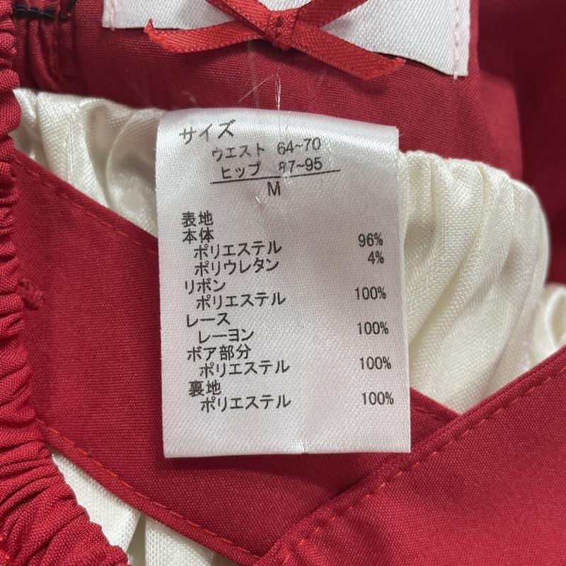 ＵＳＥＤ古着 USED/古着 サロペット・オーバーオール サロペット、オーバーオール DearMyLove マイメロ サスペンダー リボン レースアップスカート ディアマイラブ 推し活 M M 無地 白 / ホワイト / white X 赤 / レッド / red レディース USED 古着 中古 50109134