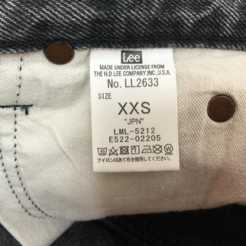 リー Lee パンツ デニム、ジーンズ LL2633 STANDARD WARDROBE スタンダード ワードローブ ナローデニムパンツ XXS 無地 灰 / グレー / gray レディース USED 古着 中古 50109281