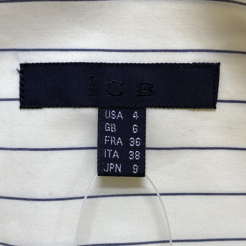 アイシービー ICB スカート ロングスカート ICB マルチ ストライプ ボーダー ロングスカート タグ付き 9号 9号 ストライプ X ボーダー柄 黄 / イエロー / yellow レディース USED 古着 中古 50109573