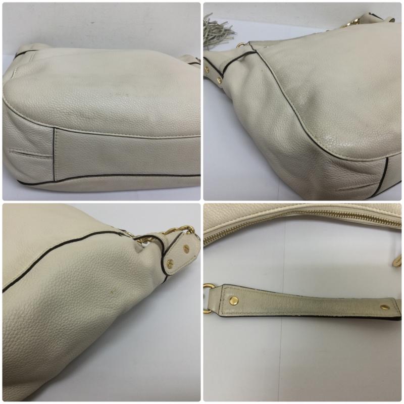 マイケルコース MICHAEL KORS ショルダーバッグ ショルダーバッグ 35T3GEGL3L オールレザー 2WAYバッグ ハンド×ショルダーバッグ - 無地 白 / ホワイト / white レディース USED 古着 中古 50109634