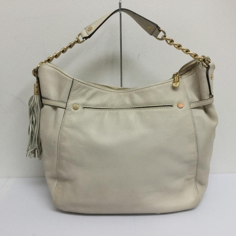 マイケルコース MICHAEL KORS ショルダーバッグ ショルダーバッグ 35T3GEGL3L オールレザー 2WAYバッグ ハンド×ショルダーバッグ - 無地 白 / ホワイト / white レディース USED 古着 中古 50109634