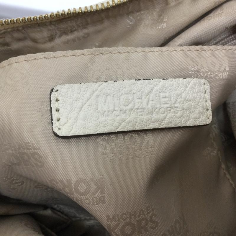 マイケルコース MICHAEL KORS ショルダーバッグ ショルダーバッグ 35T3GEGL3L オールレザー 2WAYバッグ ハンド×ショルダーバッグ - 無地 白 / ホワイト / white レディース USED 古着 中古 50109634