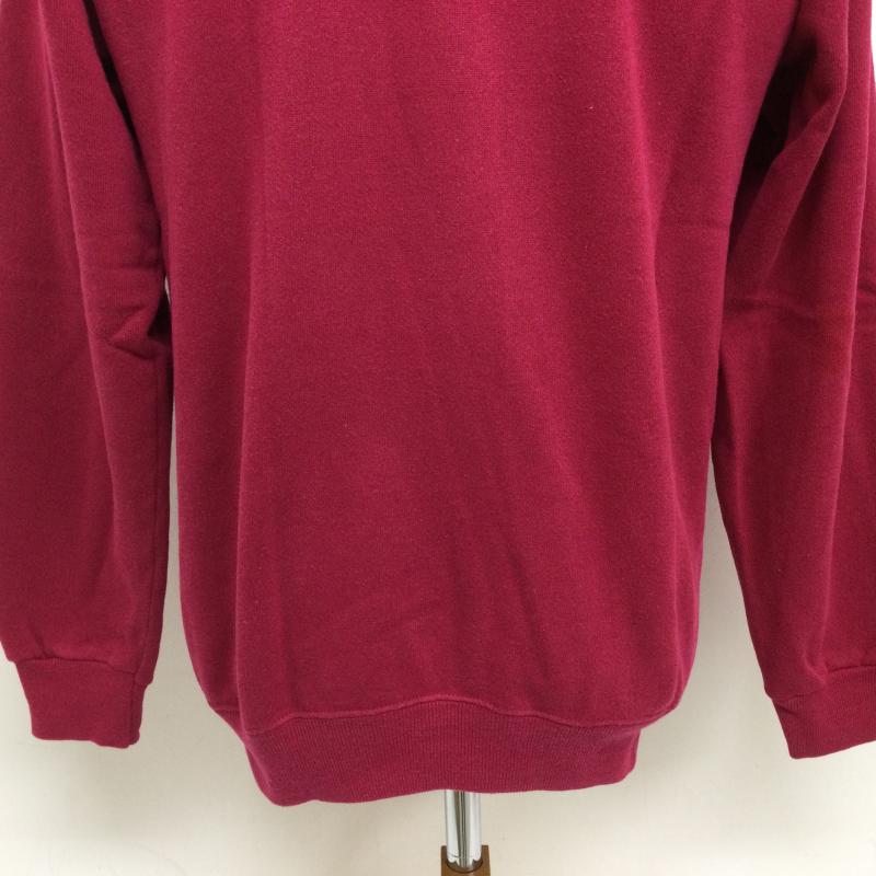 ヘインズ HANES トレーナー 長袖 90年代 USA製 Hanes サークル プリント スウェット ヴィンテージ トレーナー M ロゴ、文字 赤 / レッド / red X ボルドー / ボルドー / メンズ USED 古着 中古 50109679