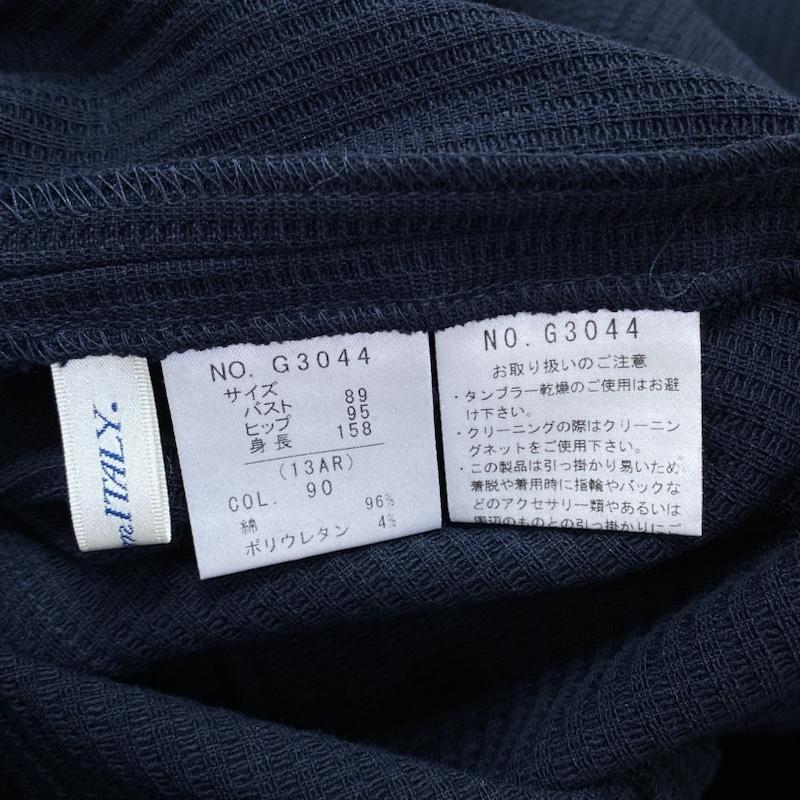 ＵＳＥＤ古着 USED/古着 ワンピース ひざ丈スカート RAYMAYERS レイメイヤーズ イタリア製 ワンピース 13AR タグ付 - 無地 紺 / ネイビー / navy レディース USED 古着 中古 50109769