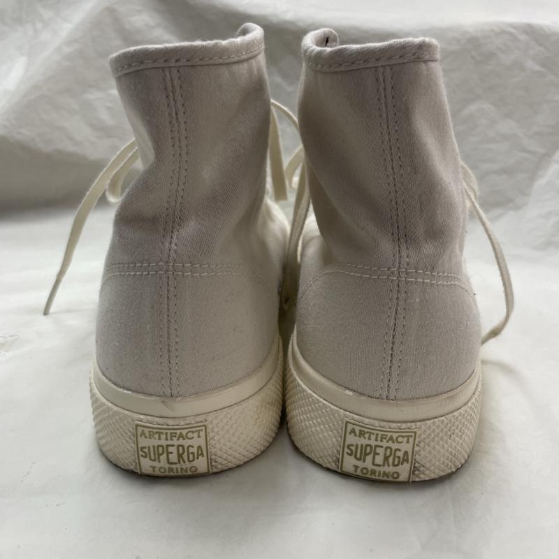 スペルガ SUPERGA スニーカー スニーカー Ｓ8113ＧＷ-A0O ARTIFACT ハイカット キャンバス US：6.5 白 / ホワイト / white レディース USED 古着 中古 50109974