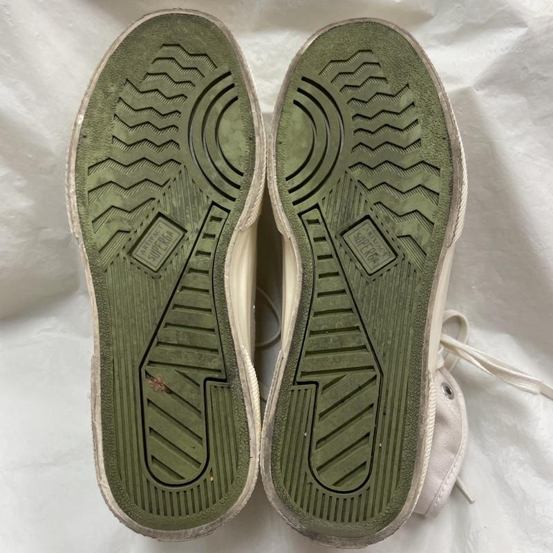 スペルガ SUPERGA スニーカー スニーカー Ｓ8113ＧＷ-A0O ARTIFACT ハイカット キャンバス US：6.5 白 / ホワイト / white レディース USED 古着 中古 50109974