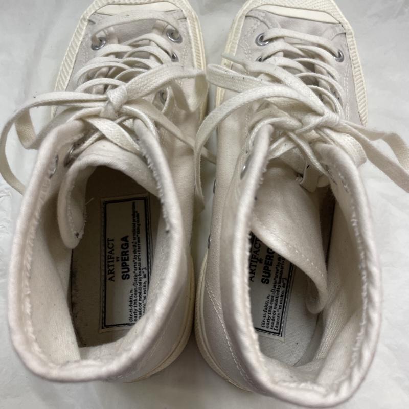 スペルガ SUPERGA スニーカー スニーカー Ｓ8113ＧＷ-A0O ARTIFACT ハイカット キャンバス US：6.5 白 / ホワイト / white レディース USED 古着 中古 50109974
