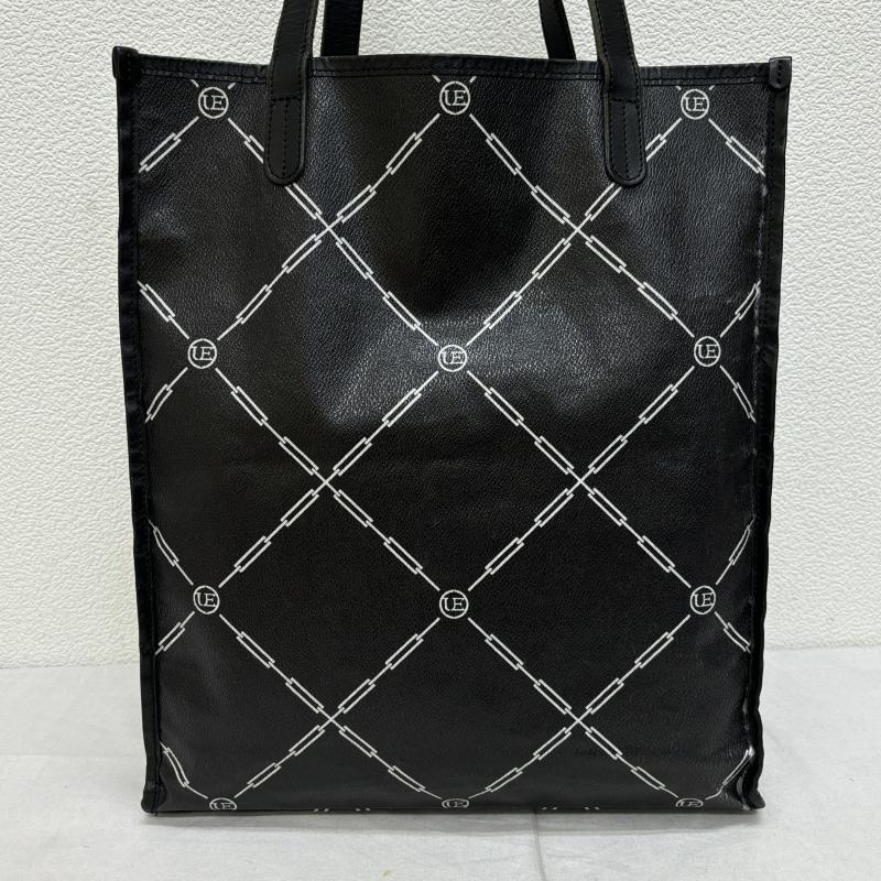 ユニフォームエクスペリメント uniform experiment トートバッグ トートバッグ 21SS CHAIN TOTE BAG PVCレザー チェーン ロゴ - 黒 / ブラック / black メンズ USED 古着 中古 50110020