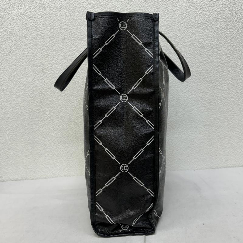 ユニフォームエクスペリメント uniform experiment トートバッグ トートバッグ 21SS CHAIN TOTE BAG PVCレザー チェーン ロゴ - 黒 / ブラック / black メンズ USED 古着 中古 50110020