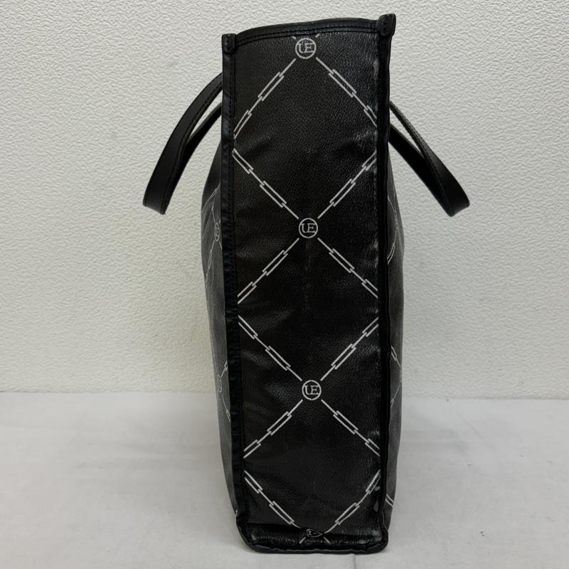 ユニフォームエクスペリメント uniform experiment トートバッグ トートバッグ 21SS CHAIN TOTE BAG PVCレザー チェーン ロゴ - 黒 / ブラック / black メンズ USED 古着 中古 50110020