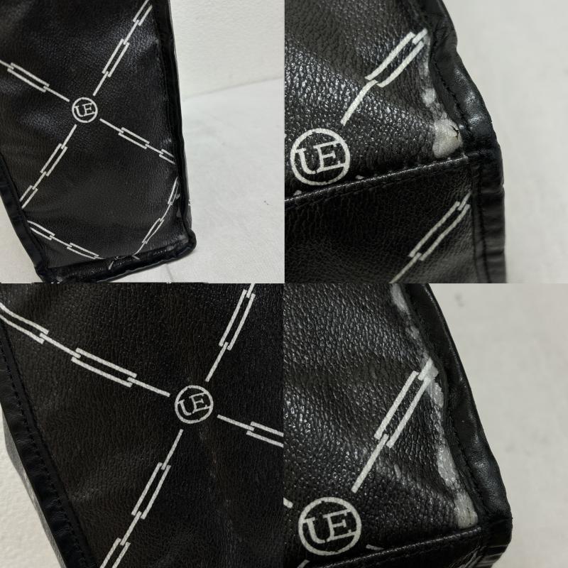 ユニフォームエクスペリメント uniform experiment トートバッグ トートバッグ 21SS CHAIN TOTE BAG PVCレザー チェーン ロゴ - 黒 / ブラック / black メンズ USED 古着 中古 50110020