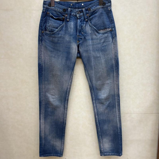 リーバイスレッド Levi s RED パンツ デニム、ジーンズ 2007年 03021-0002 スリム テーパード ユーズド加工 デニム 30インチ メンズ USED 古着 中古 50110048