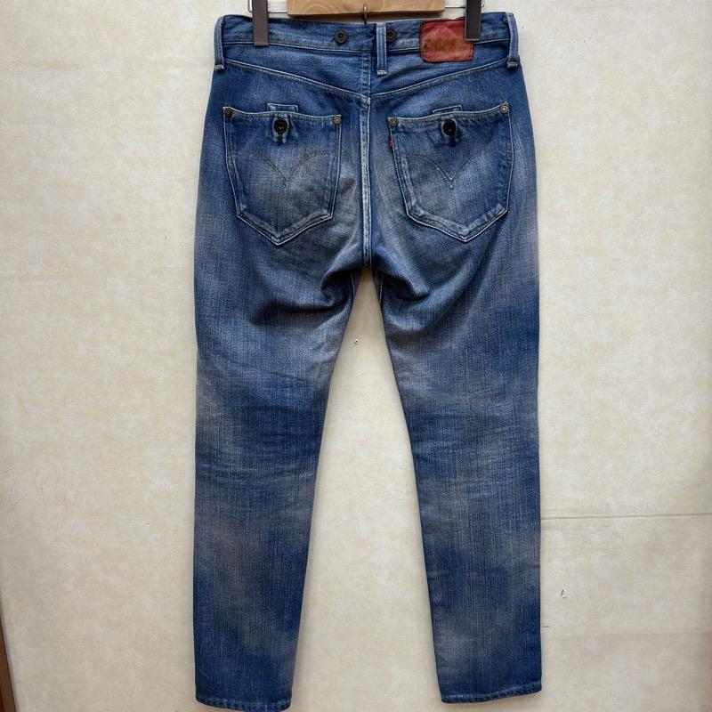 リーバイスレッド Levi s RED パンツ デニム、ジーンズ 2007年 03021-0002 スリム テーパード ユーズド加工 デニム 30インチ メンズ USED 古着 中古 50110048