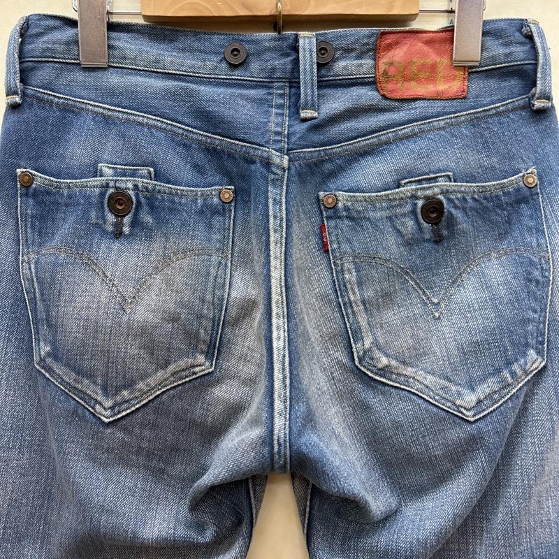 リーバイスレッド Levi s RED パンツ デニム、ジーンズ 2007年 03021-0002 スリム テーパード ユーズド加工 デニム 30インチ メンズ USED 古着 中古 50110048