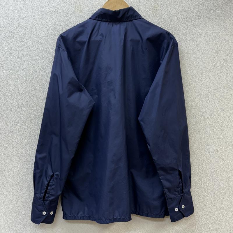 古着 USED シャツ、ブラウス 長袖 SKYR SCANDIA TRADING 70s 70年代 ビンテージ 無地 ナイロン M 紺 / ネイビー / navy メンズ USED 古着 中古 50110495
