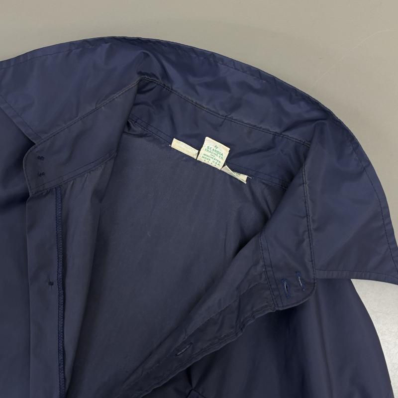 古着 USED シャツ、ブラウス 長袖 SKYR SCANDIA TRADING 70s 70年代 ビンテージ 無地 ナイロン M 紺 / ネイビー / navy メンズ USED 古着 中古 50110495