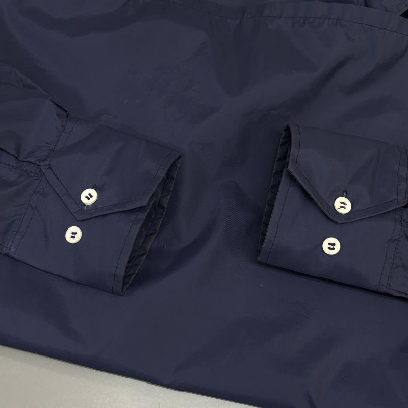 古着 USED シャツ、ブラウス 長袖 SKYR SCANDIA TRADING 70s 70年代 ビンテージ 無地 ナイロン M 紺 / ネイビー / navy メンズ USED 古着 中古 50110495