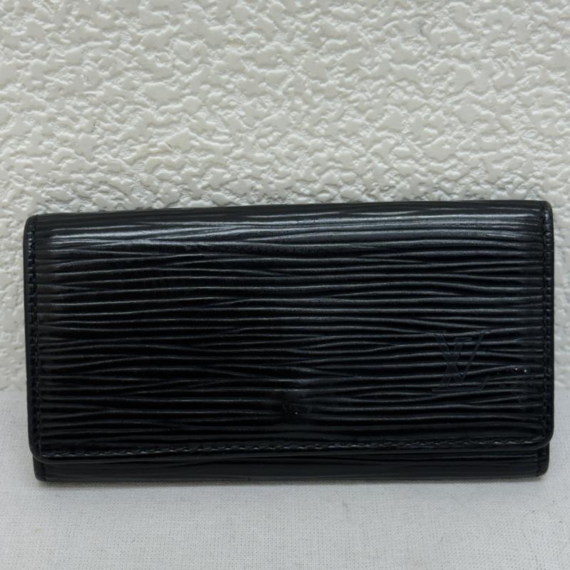 ルイヴィトン LOUIS VUITTON キーケース キーケース Ｍ63822 CA0925刻印 エピ ミュルティクレ4 4連 - 黒 / ブラック / black メンズ USED 古着 中古 50110508