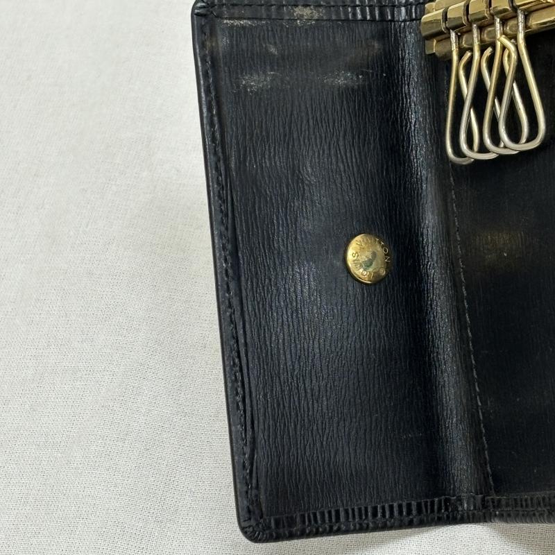 ルイヴィトン LOUIS VUITTON キーケース キーケース Ｍ63822 CA0925刻印 エピ ミュルティクレ4 4連 - 黒 / ブラック / black メンズ USED 古着 中古 50110508