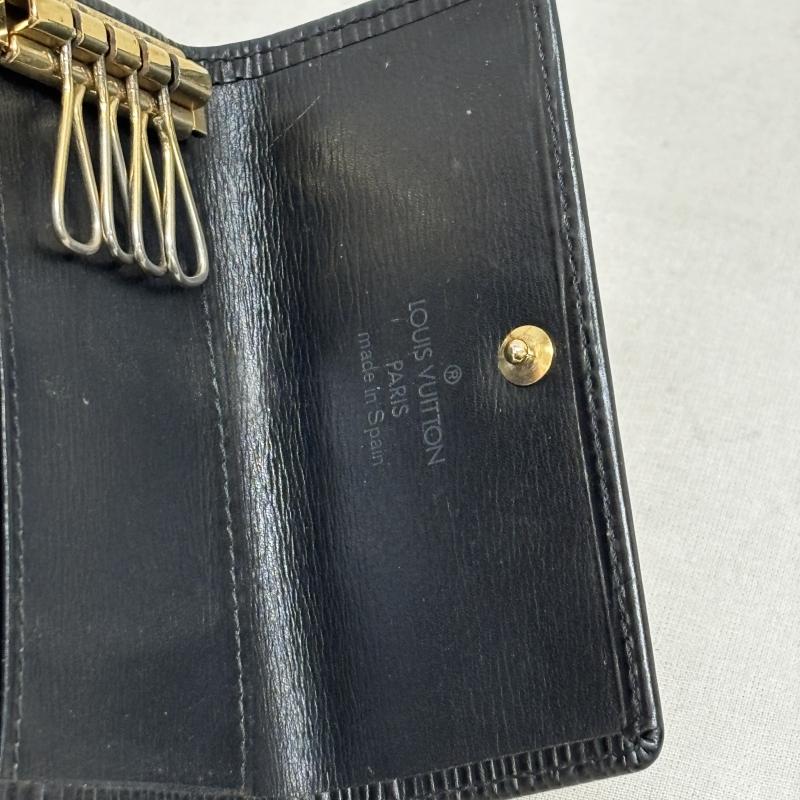 ルイヴィトン LOUIS VUITTON キーケース キーケース Ｍ63822 CA0925刻印 エピ ミュルティクレ4 4連 - 黒 / ブラック / black メンズ USED 古着 中古 50110508