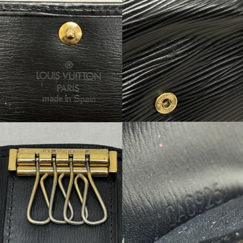 ルイヴィトン LOUIS VUITTON キーケース キーケース Ｍ63822 CA0925刻印 エピ ミュルティクレ4 4連 - 黒 / ブラック / black メンズ USED 古着 中古 50110508