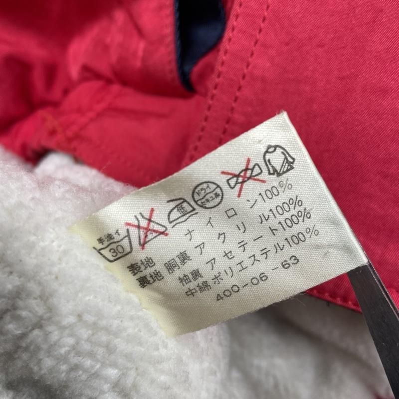シナコウ゛ァ SINACOVA ジャケット、上着 ジャンパー、ブルゾン ジャケット ジップアップ ブルゾン スタンドカラー 裏ボア S ロゴ、文字 X 刺繍 赤 / レッド / red メンズ USED 古着 中古 50110523