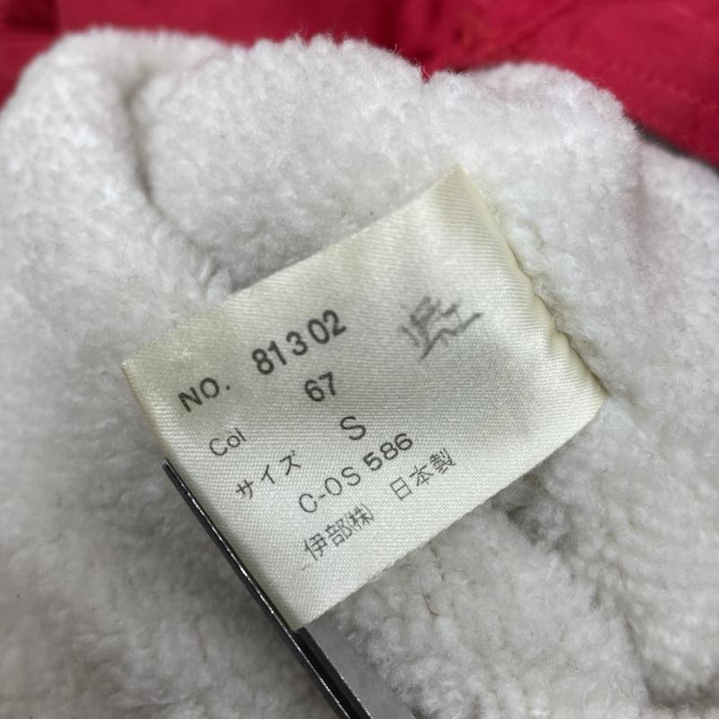 シナコウ゛ァ SINACOVA ジャケット、上着 ジャンパー、ブルゾン ジャケット ジップアップ ブルゾン スタンドカラー 裏ボア S ロゴ、文字 X 刺繍 赤 / レッド / red メンズ USED 古着 中古 50110523