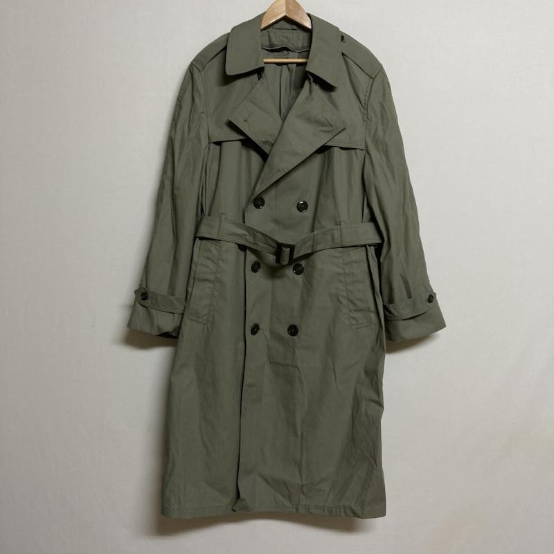 ＵＳフルギ US古着 コート トレンチコート DSCP VALOR COLLECTION トレンチコート 8405-01-504-8828 42 無地 カーキ / カーキ / khaki メンズ USED 古着 中古 50110674