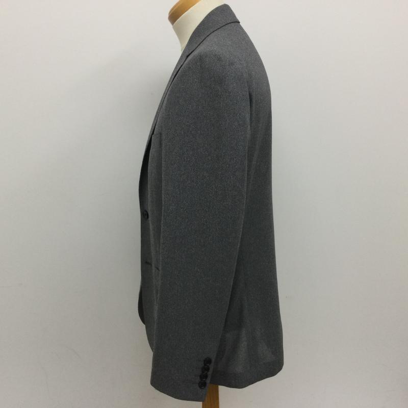 シンプリシテェ Simplicite ジャケット、上着 ジャケット、ブレザー 17-010-722-8037-2-0 2ッボタン センターベント 背抜き カジュアル テーラージャケット L 無地 灰 / グレー / gray メンズ USED 古着 中古 50110733
