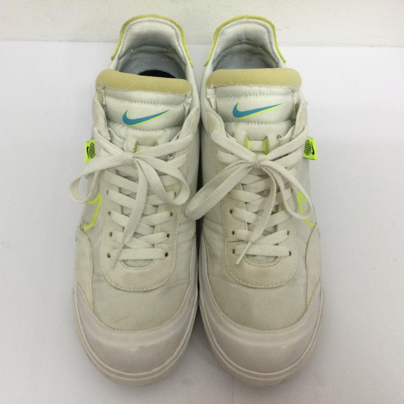 ナイキ NIKE スニーカー スニーカー CZ5847-100 DROP TYPE HBR WW ドロップタイプ ワールドワイド 27.0cm ロゴ、文字 白 / ホワイト / white X 黄 / イエロー / yellow メンズ USED 古着 中古 50110802