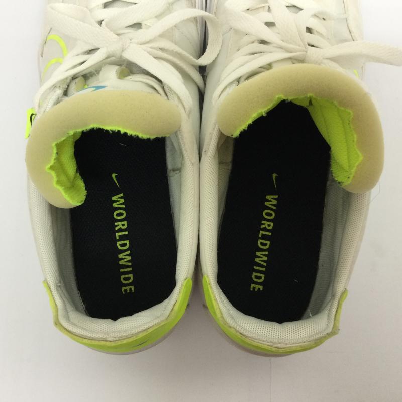 ナイキ NIKE スニーカー スニーカー CZ5847-100 DROP TYPE HBR WW ドロップタイプ ワールドワイド 27.0cm ロゴ、文字 白 / ホワイト / white X 黄 / イエロー / yellow メンズ USED 古着 中古 50110802