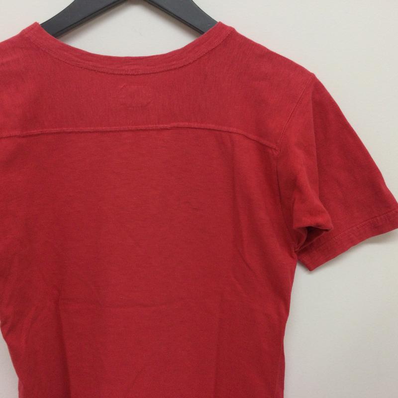 フォーティーファイブアールピーエム 45RPM Tシャツ 半袖 ロゴプリント 半袖Tシャツ 1 ロゴ、文字 赤 / レッド / red メンズ USED 古着 中古 50110806