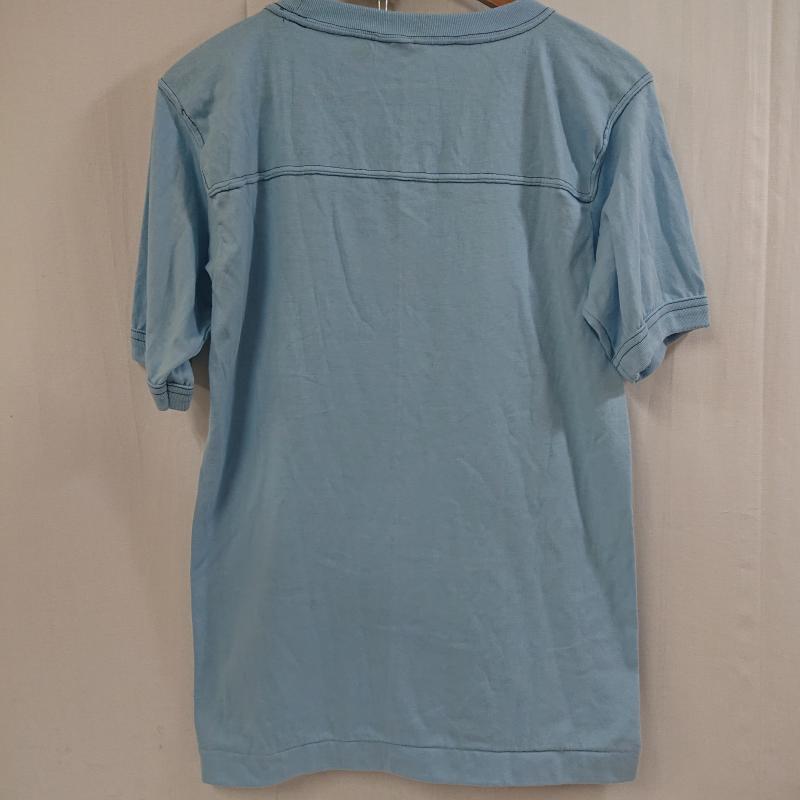 ＵＳフルギ US古着 Tシャツ 半袖 USED made in U.S.A. DOUG STONE レコード 半袖T サイン M ロゴ、文字 水色 / ライトブルー / メンズ USED 古着 中古 50110822