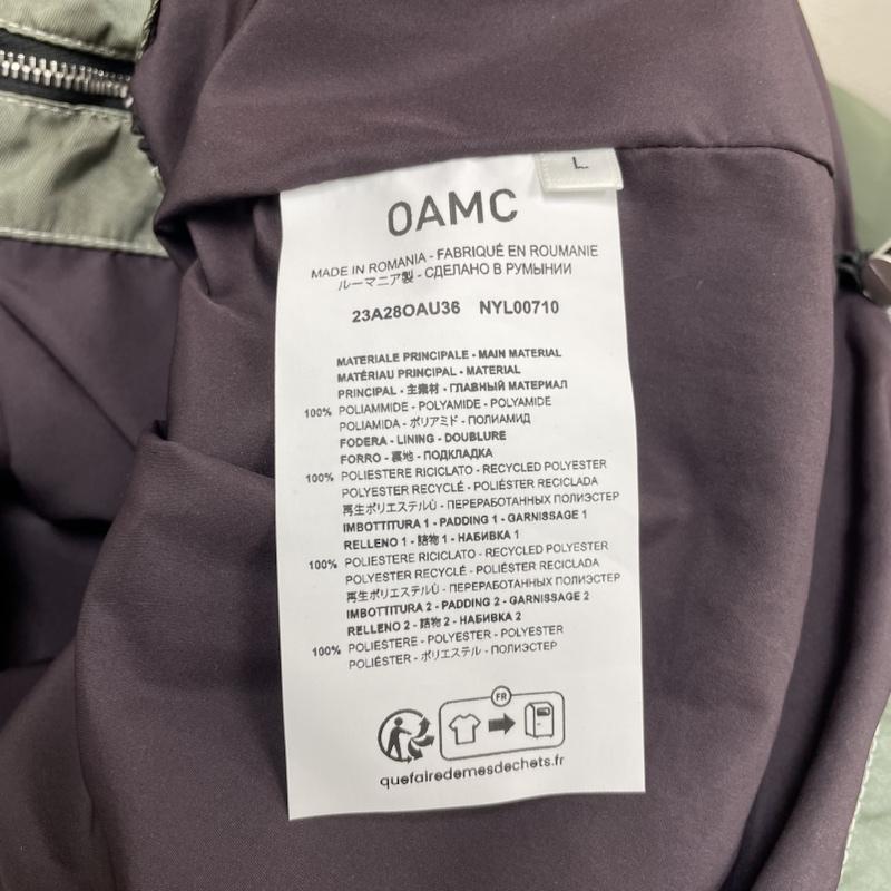 オーエーエムシー OAMC ジャケット、上着 ダウンジャケット TRACE JACKET トレース ダウン ジャケット 23A28OAU36 L カーキオリーブ / カーキオリーブ / メンズ USED 古着 中古 50110844