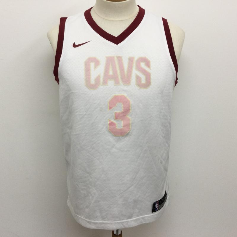 ナイキ NIKE タンクトップ タンクトップ NBA CAUS 3 THOMAS ユニホーム タンクトップ L ロゴ、文字 白 / ホワイト / white X ボルドー / ボルドー / X 黄 / イエロー / yellow メンズ USED 古着 中古 50110853