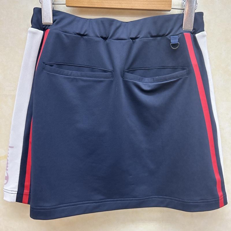チャンピオン Champion スカート ミニスカート CW-ZG203 ロゴ ストレッチ ゴルフウェア M 紺 / ネイビー / navy レディース USED 古着 中古 50110987