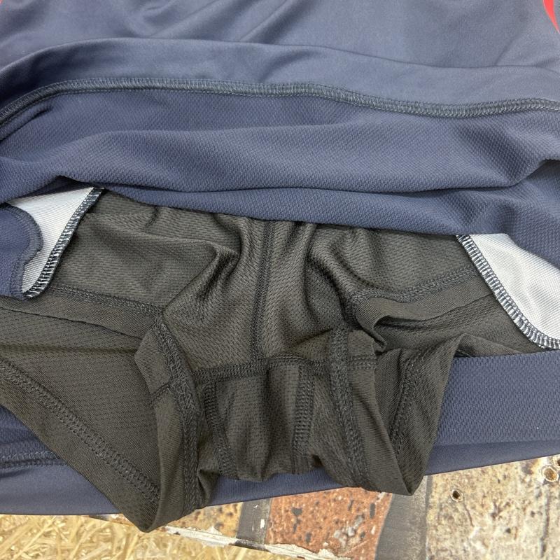 チャンピオン Champion スカート ミニスカート CW-ZG203 ロゴ ストレッチ ゴルフウェア M 紺 / ネイビー / navy レディース USED 古着 中古 50110987