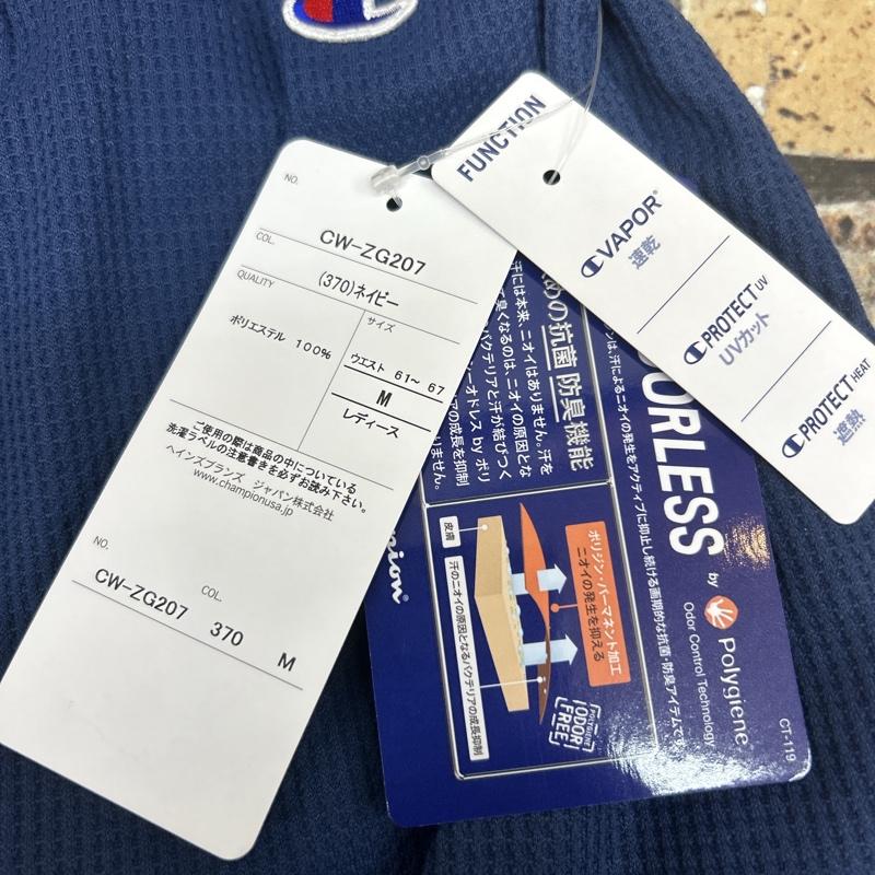 チャンピオン Champion スカート ミニスカート CW-ZG207 メッシュ ロゴ 24SS M 紺 / ネイビー / navy レディース USED 古着 中古 50110988