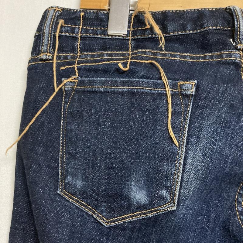 クロ KURO パンツ デニム、ジーンズ KURO FIBRO 42TALON ジッパーフライ ローライズ ストレッチ スキニーデニムパンツ 28インチ 無地 インディゴ / インディゴ / Indigo メンズ USED 古着 中古 50111008
