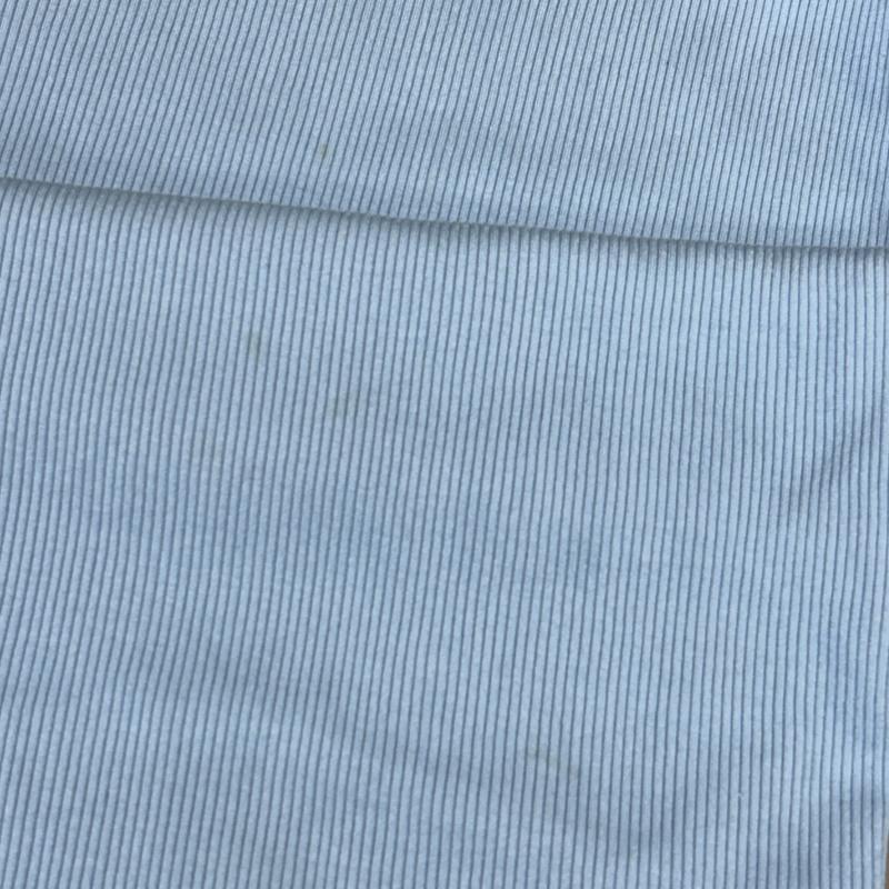 トーガ TOGA カットソー 長袖 TA81-JK035 Ribbed Shiny Telecom Pullover カットワーク リブ編みサーマル 36 水色 / ライトブルー / レディース USED 古着 中古 50111152