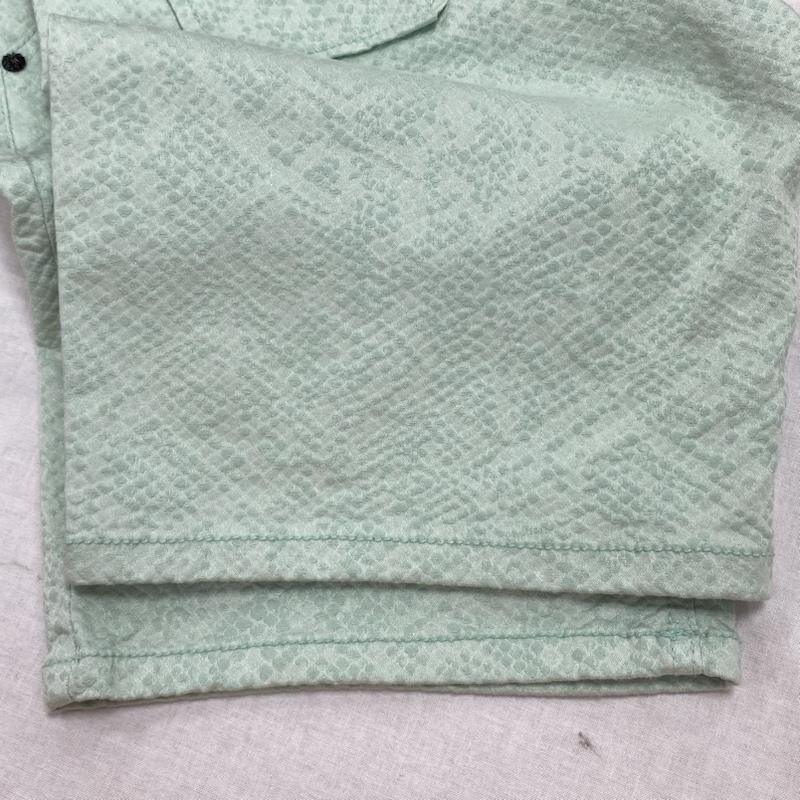 古着 USED パンツ ショートパンツ WILD PARTY ワイルドパーティ ハーフパンツ パイソン柄 スタッズ ストレッチ 1 1 総柄 X ヘビ柄 薄緑 / ライトグリーン / メンズ USED 古着 中古 50111366