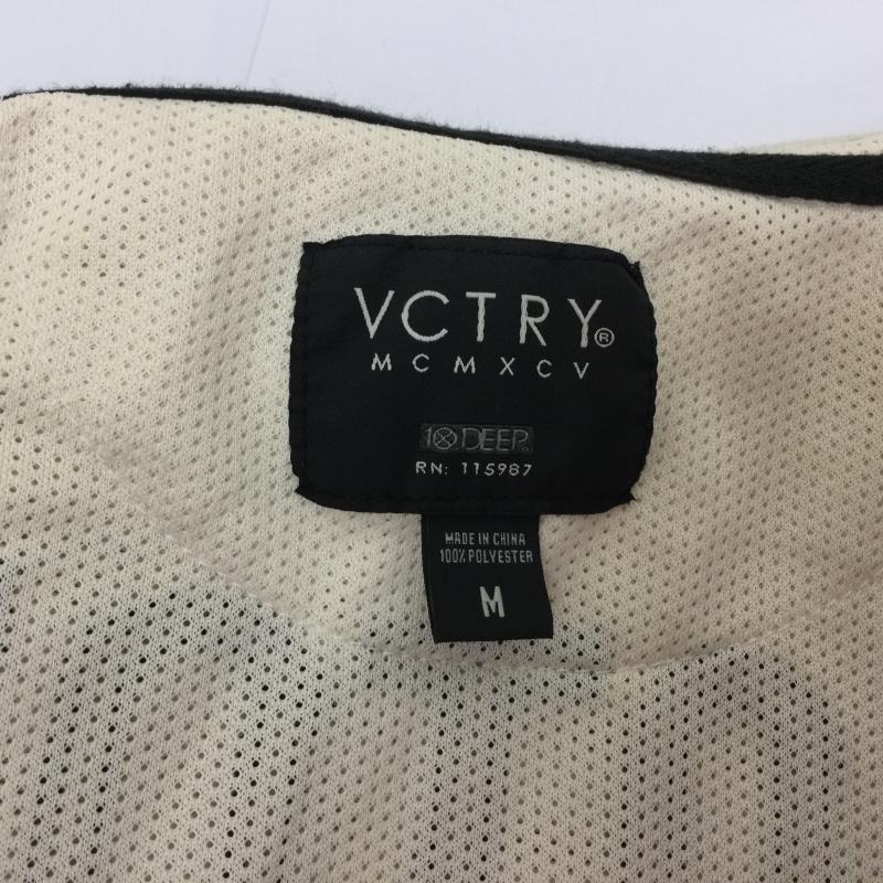 テンディープ 10Deep パーカー 長袖 VCTRY MCMCV メッシュ フルジップパーカー 両袖国旗ワッペン バックロゴ刺繍 M ロゴ、文字 アイボリー / アイボリー / メンズ USED 古着 中古 50111449