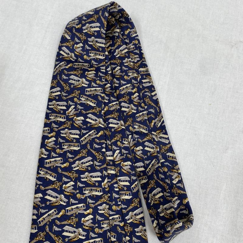 セリーヌ CELINE ネクタイ ネクタイ CELINE PARIS シルクネクタイ スペイン製 - 総柄 マルチカラー / マルチカラー / multicolor メンズ USED 古着 中古 50111558