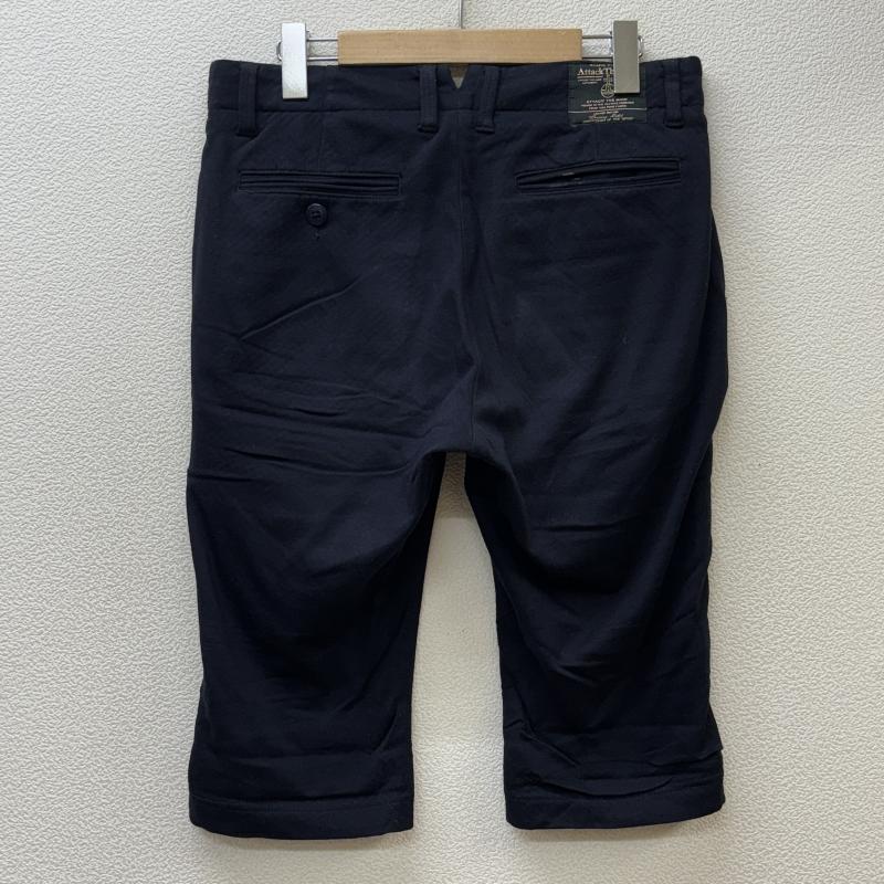 アタックザマインドセブン attack the mind 7 パンツ ショートパンツ YUK-002 スリム トラウザー メッシュライナー ハーフ 1 紺 / ネイビー / navy メンズ USED 古着 中古 50111836