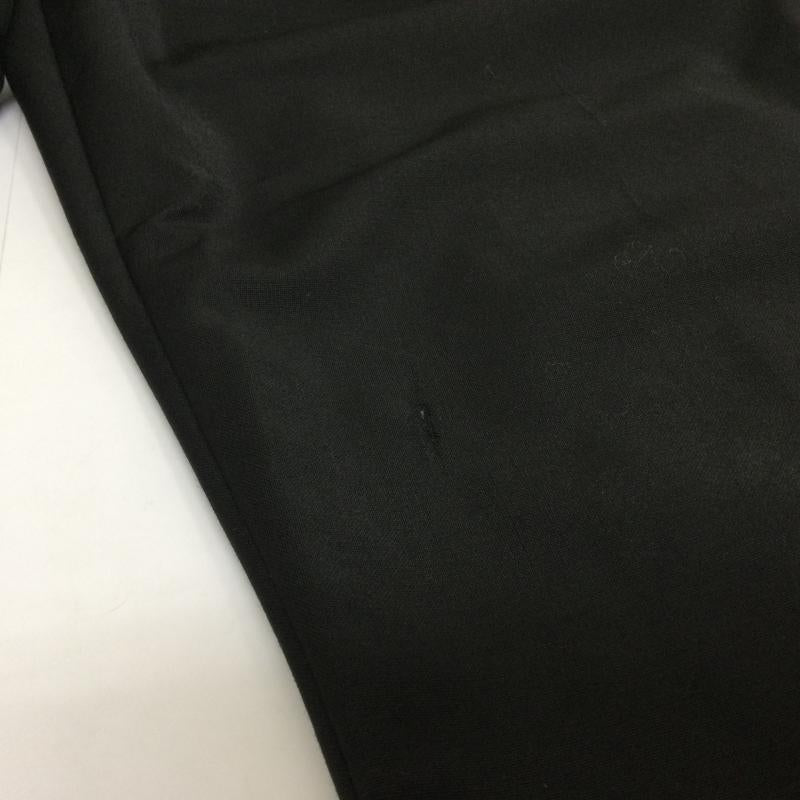 オールモストブラック ALMOSTBLACK ボトムス ボトムス 18SS-P005 TROUSERS PANTS ウールライク テーパード トラウザーズパンツ イン2タック 裏ジップ 2 無地 黒 / ブラック / black メンズ USED 古着 中古 50111933