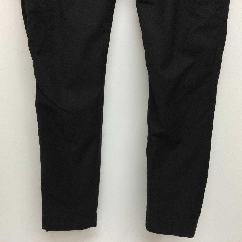 オールモストブラック ALMOSTBLACK ボトムス ボトムス 18SS-P005 TROUSERS PANTS ウールライク テーパード トラウザーズパンツ イン2タック 裏ジップ 2 無地 黒 / ブラック / black メンズ USED 古着 中古 50111933